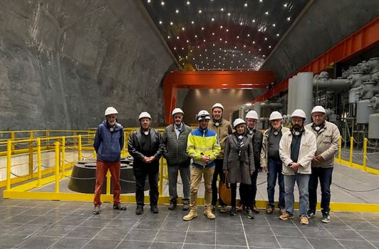 2025-10-10 - Visite de la centrale hydroélectrique de MONTEZIC en AVEYRON